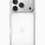 iPhone 17 Pro shown in a Clear Case.