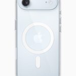 iPhone Air is shown with the new MagSafe Case.