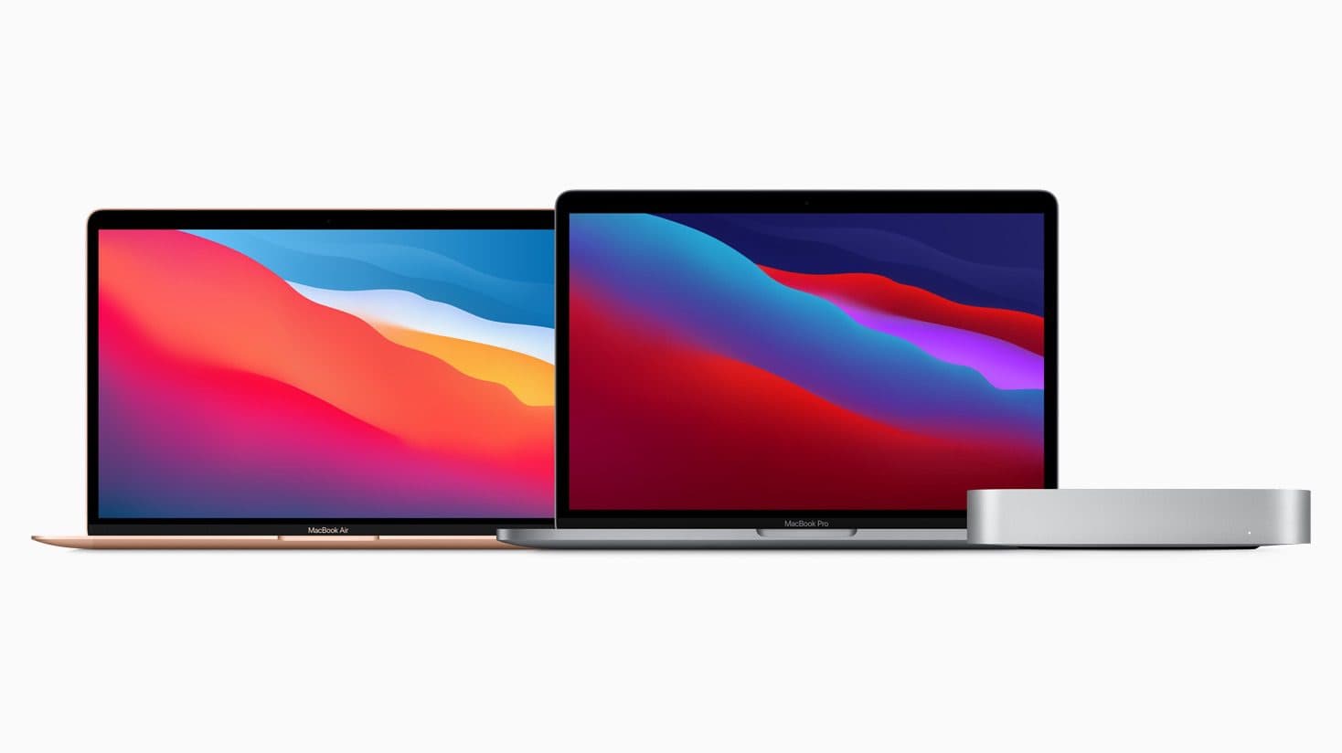 13-inch MacBook Pro, and Mac mini.